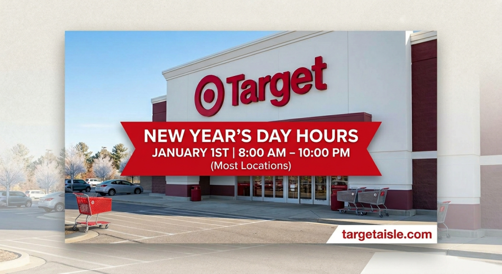 Target New Year's Day Hours for 2025
