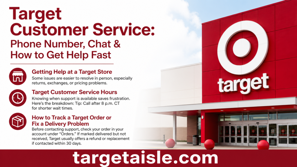 Getting Help at a Target Store