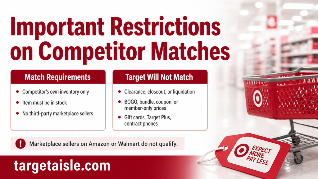 Which Competitors Does Target Price Match