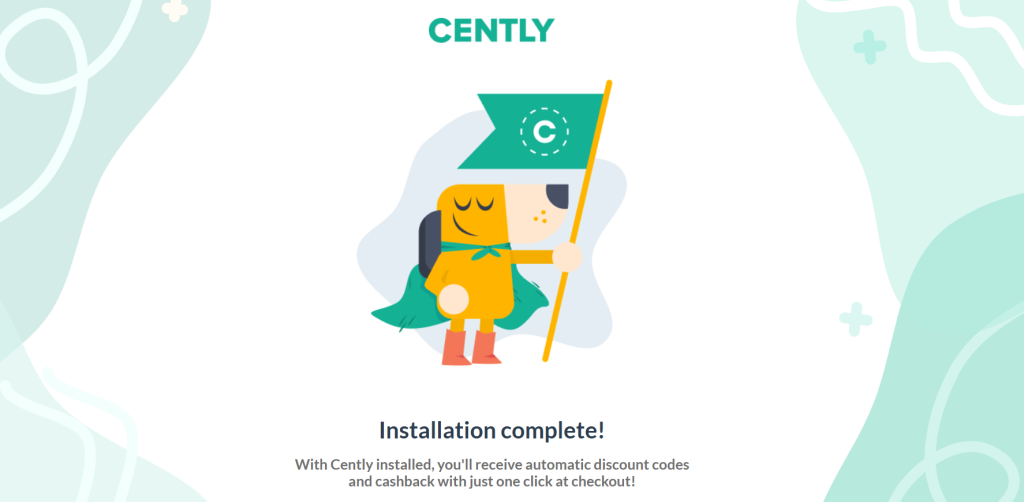 cently installed successfully in browser