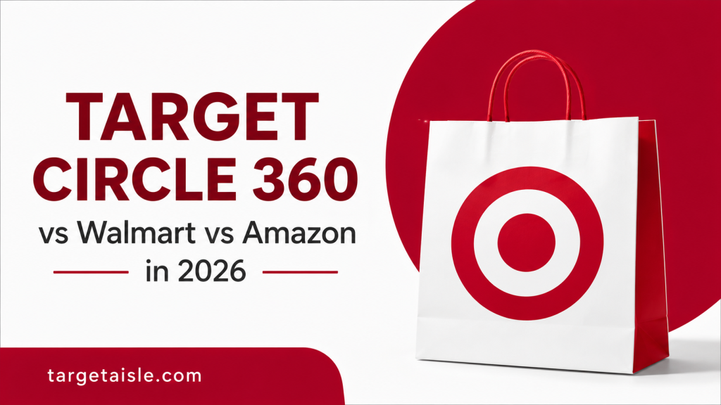 Target Circle 360 vs Walmart vs Amazon in 2026