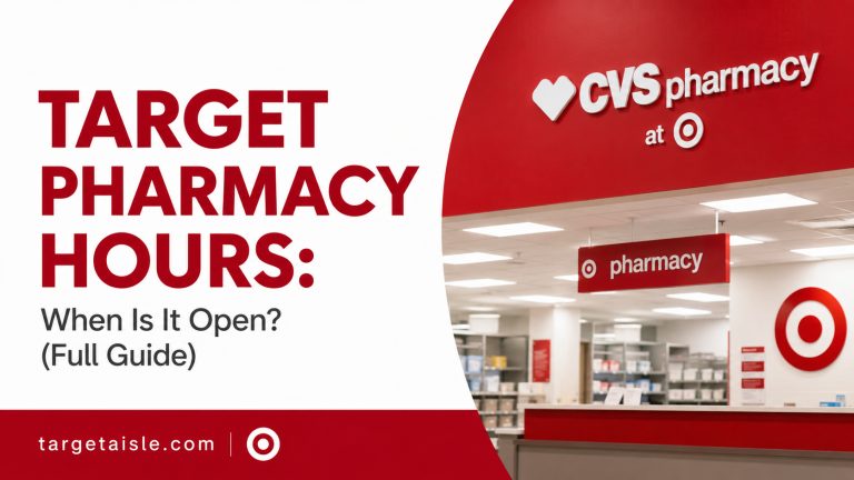 Target Pharmacy Hours When Is It Open